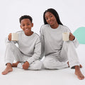 Premium Cotton Loungewear - Cozy Grey