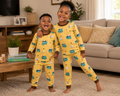 Fleece Pajamas - Yellow