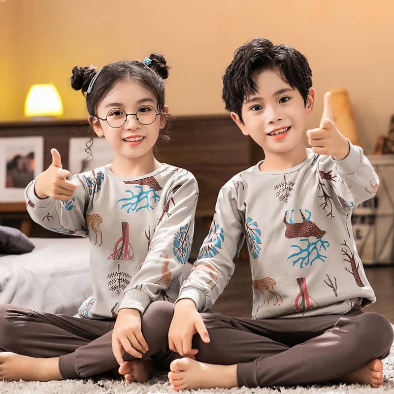 Cotton Pajamas - Woodlands