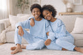Premium Cotton Loungewear -  Light Blue