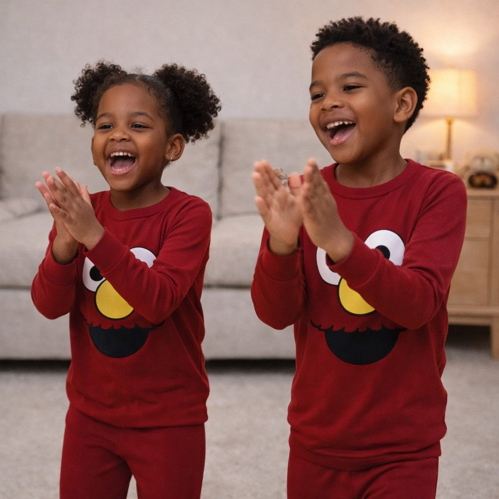 Cotton Pajamas - Elmo