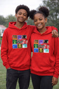 Hoodie  - Minecraft in red
