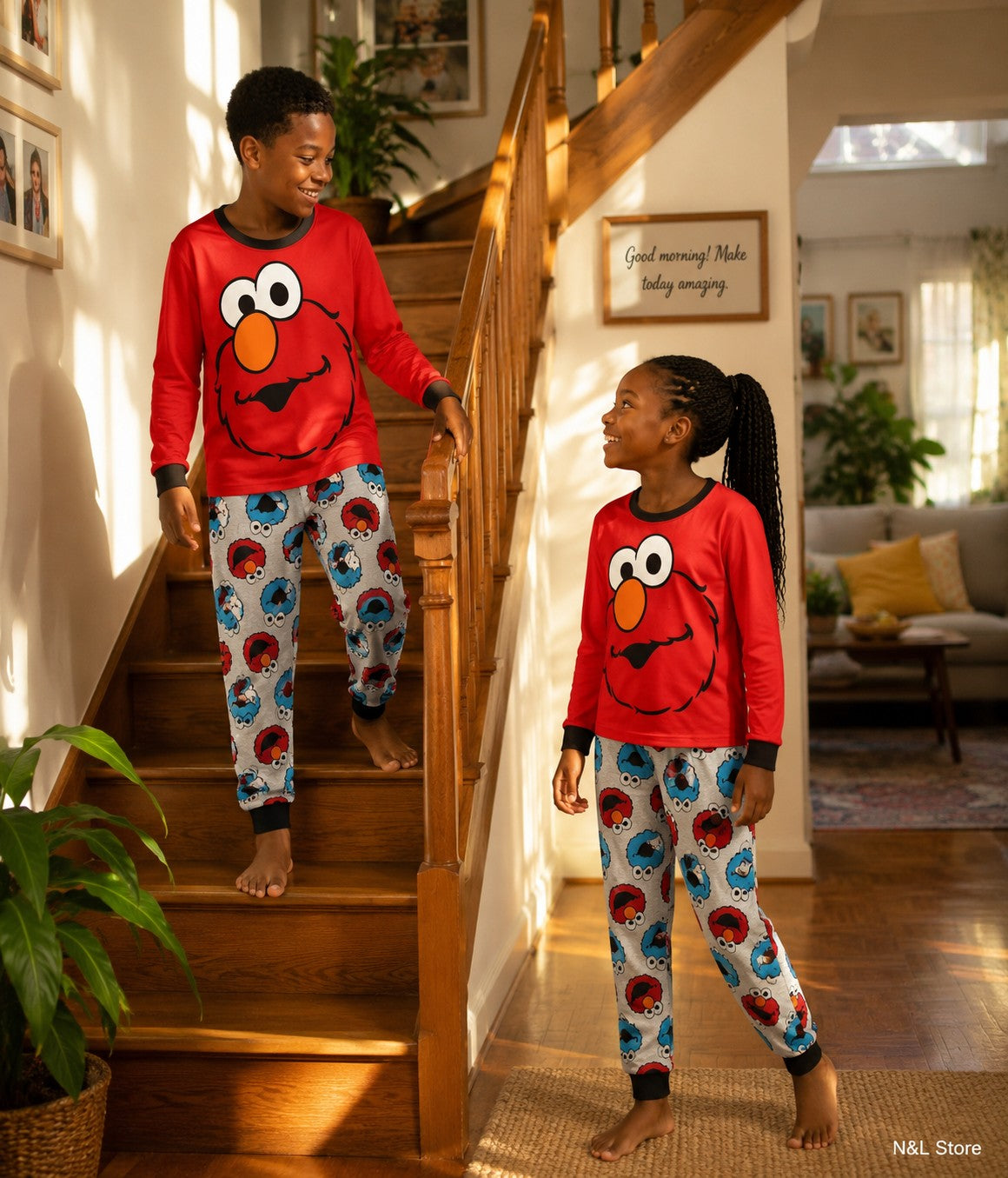 Cotton Pajamas - Elmo 2