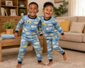 Fleece Pajamas - Blue