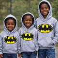 Hoodie  - Batman in Grey