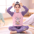 Cotton Pajamas - Purple Bunny