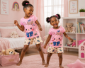 Cotton Pajamas - Butterfly  shorts